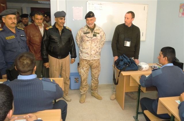 NTM-I DCOM visits Iraqi Air Force College