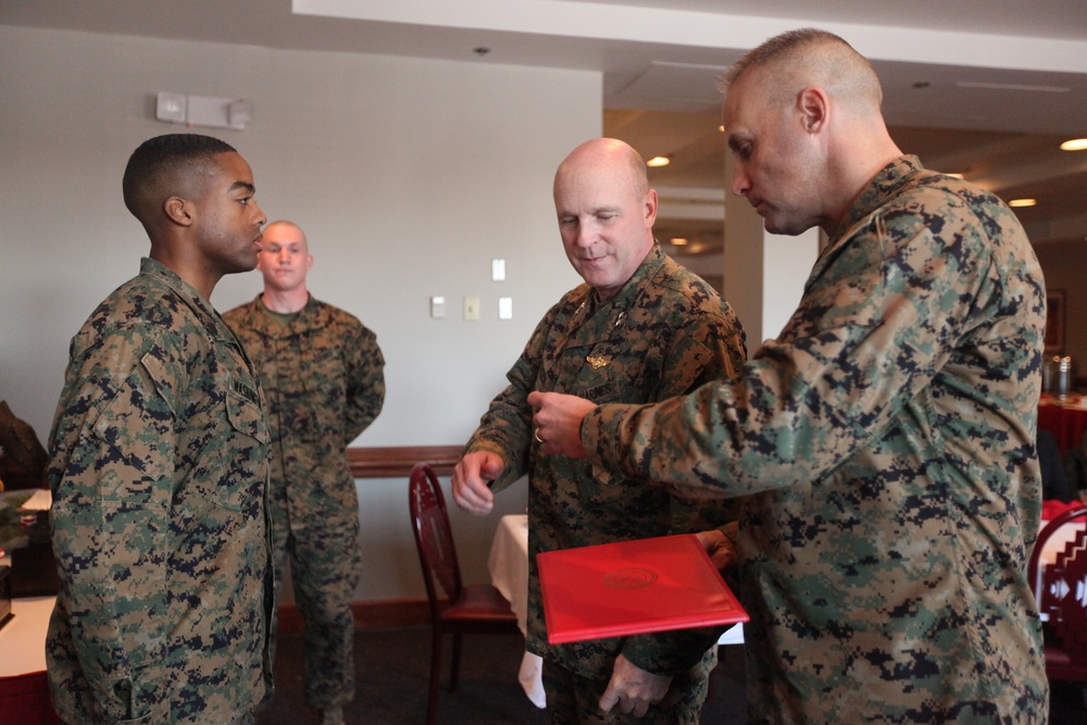 Two Marines, sailor earn NAM for outstadning performances