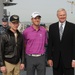 USS Ronald Reagan golf action