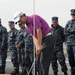 USS Ronald Reagan golf action