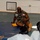 Billy Blanks visits Camp Bondsteel