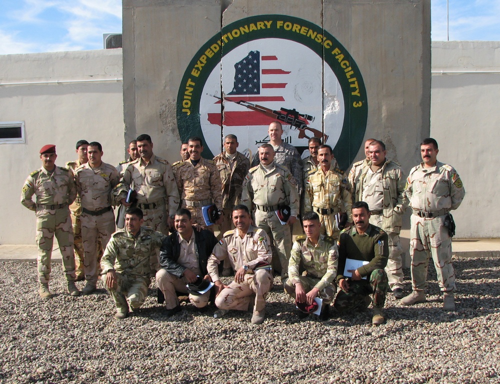 6th Iraqi Army Division receives sensitive site exploitation training from USD-C