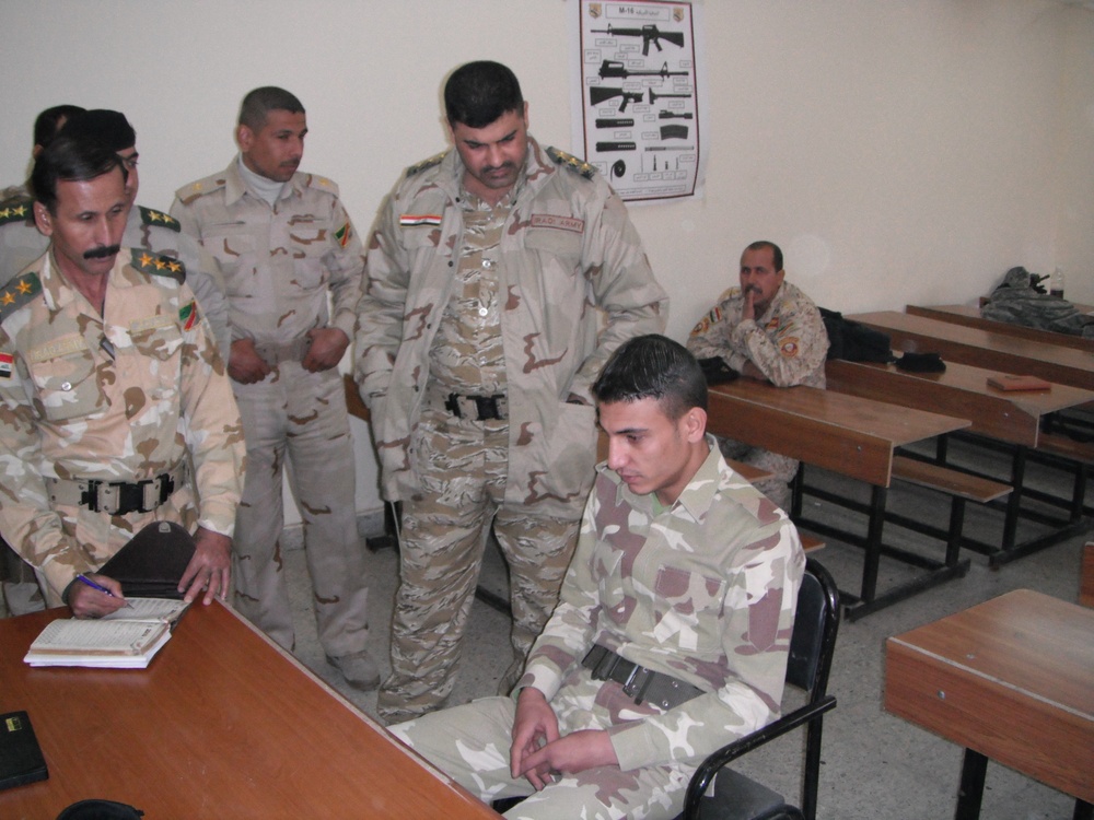 6th Iraqi Army Division receives sensitive site exploitation training from USD-C