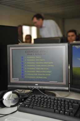 Iraqi Air Force College opens English language training computer lab