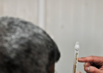 Iraqi government, USD-C soldiers open Zaidon milk collection facility