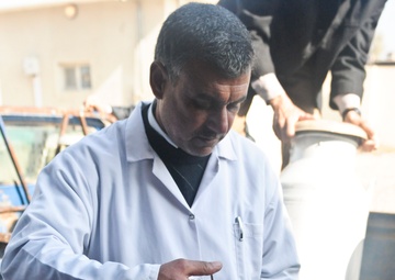 Iraqi government, USD-C soldiers open Zaidon milk collection facility