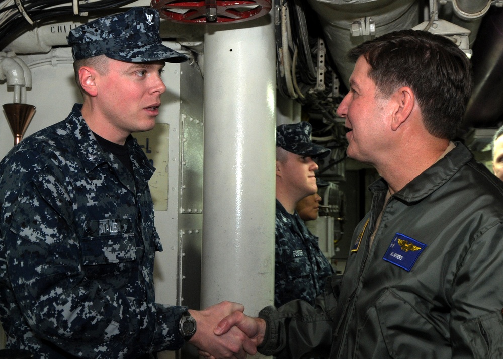 USS Ronald Reagan in San Diego