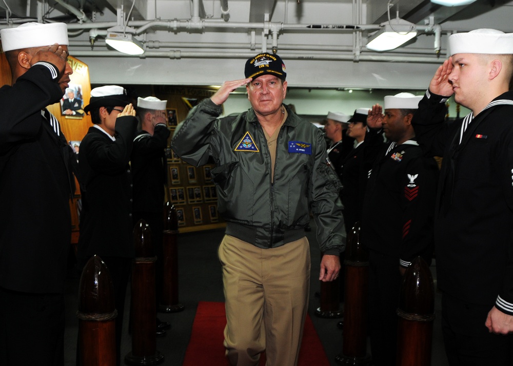 USS Ronald Reagan in San Diego