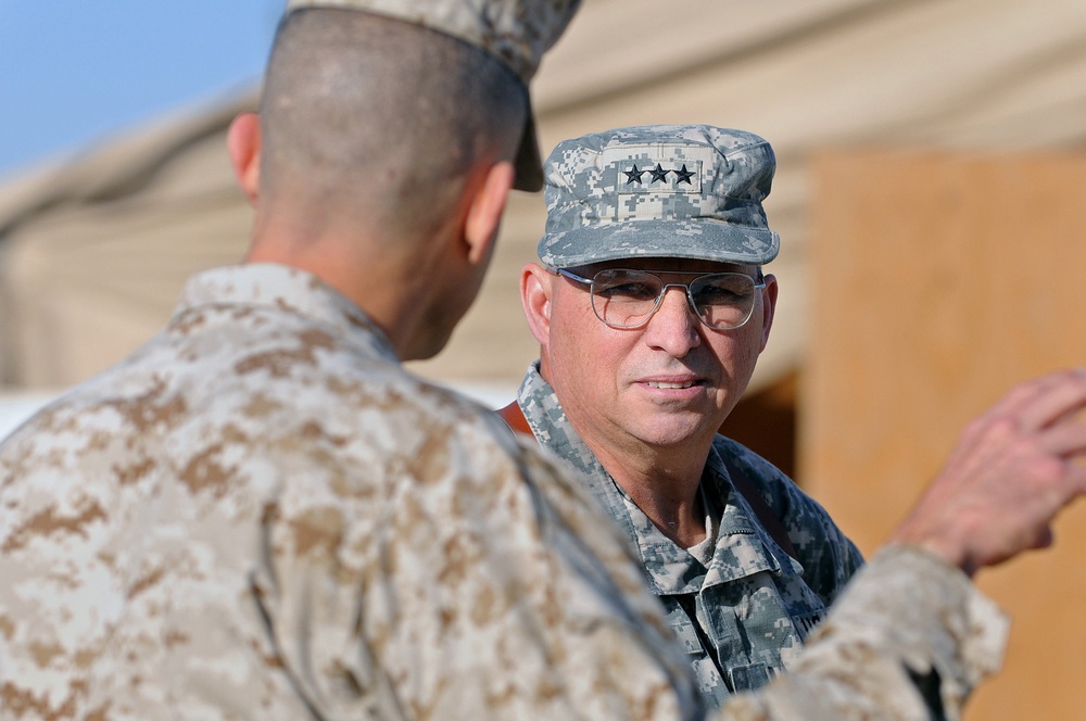 Army Reserve Chief tours Afghanistan