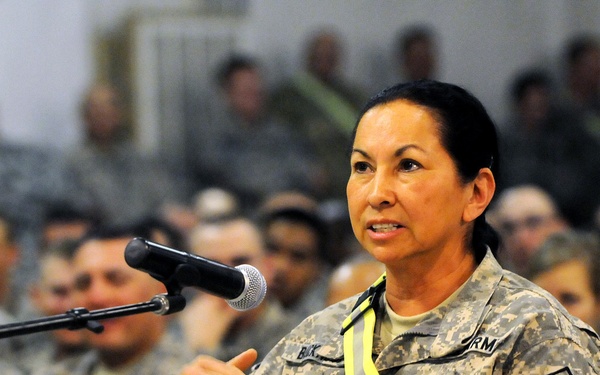 Army Reserve Chief visits soldiers in Afghanistan