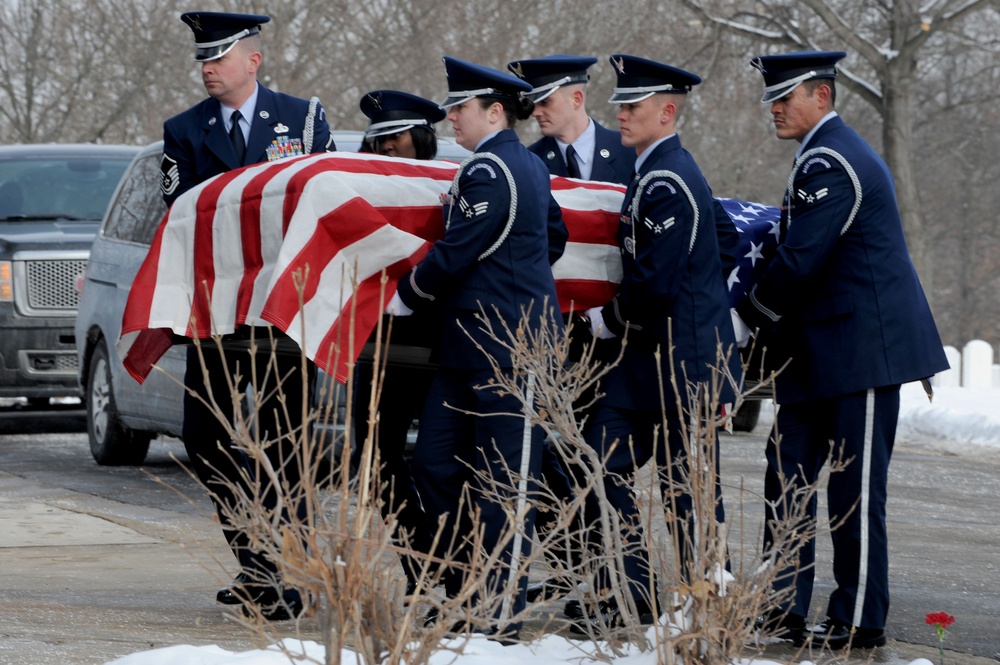 Scott AFB Honor Guard renders final honors at funerals