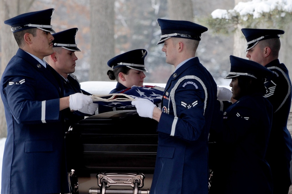 Scott AFB Honor Guard renders final honors at funerals