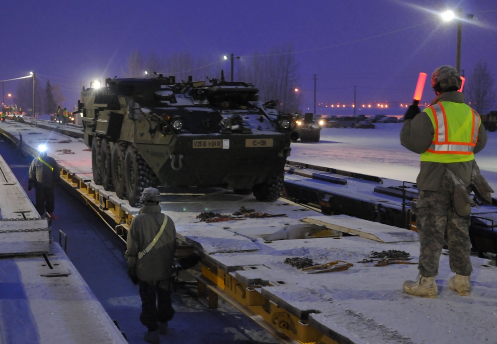 Alaska soldiers gear up for ship out