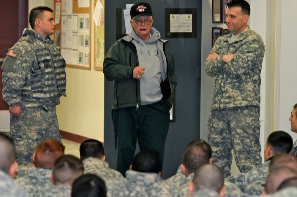 War Hero visits Fort Wainwright soldiers