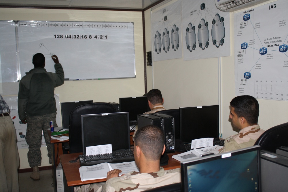 Iraqi Signal Officers Receive Critical Training From SC Guard