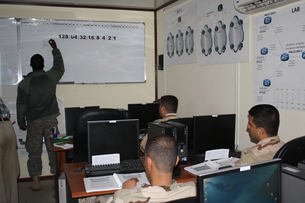 Iraqi Signal Officers Receive Critical Training From SC Guard Unit