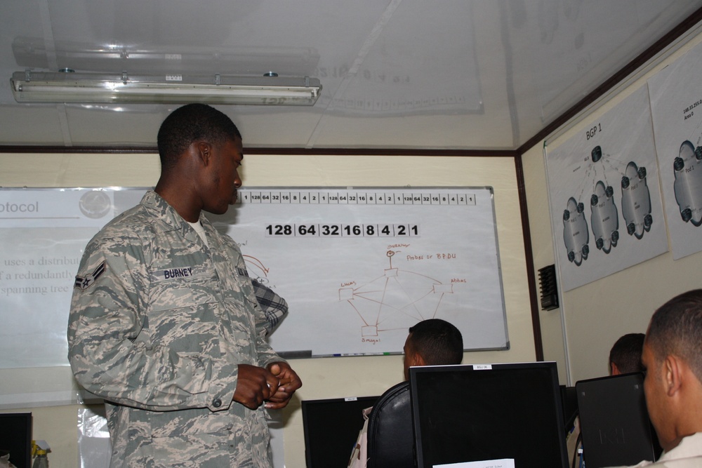 Iraqi Signal Officers Receive Critical Training From SC Guard Unit