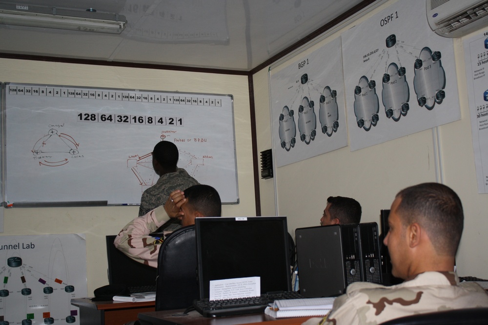 Iraqi Signal Officers Receive Critical Training From SC Guard Unit