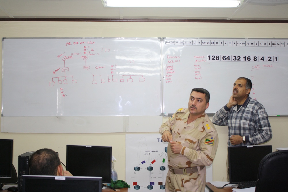 Iraqi Signal Officers Receive Critical Training From SC Guard Unit