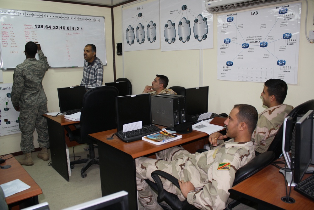 Iraqi Signal Officers Receive Critical Training From SC Guard Unit