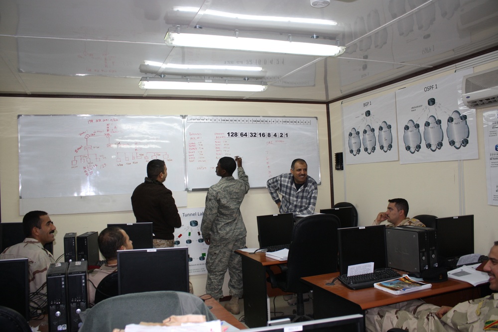 Iraqi Signal Officers Receive Critical Training From SC Guard Unit