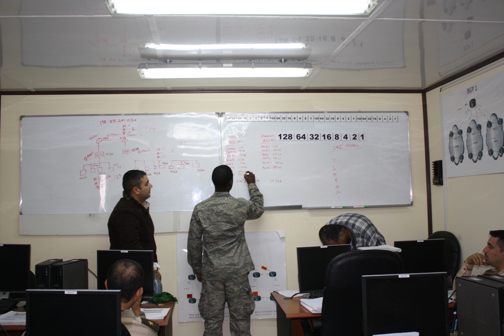 Iraqi Signal Officers Receive Critical Training From SC Guard Unit