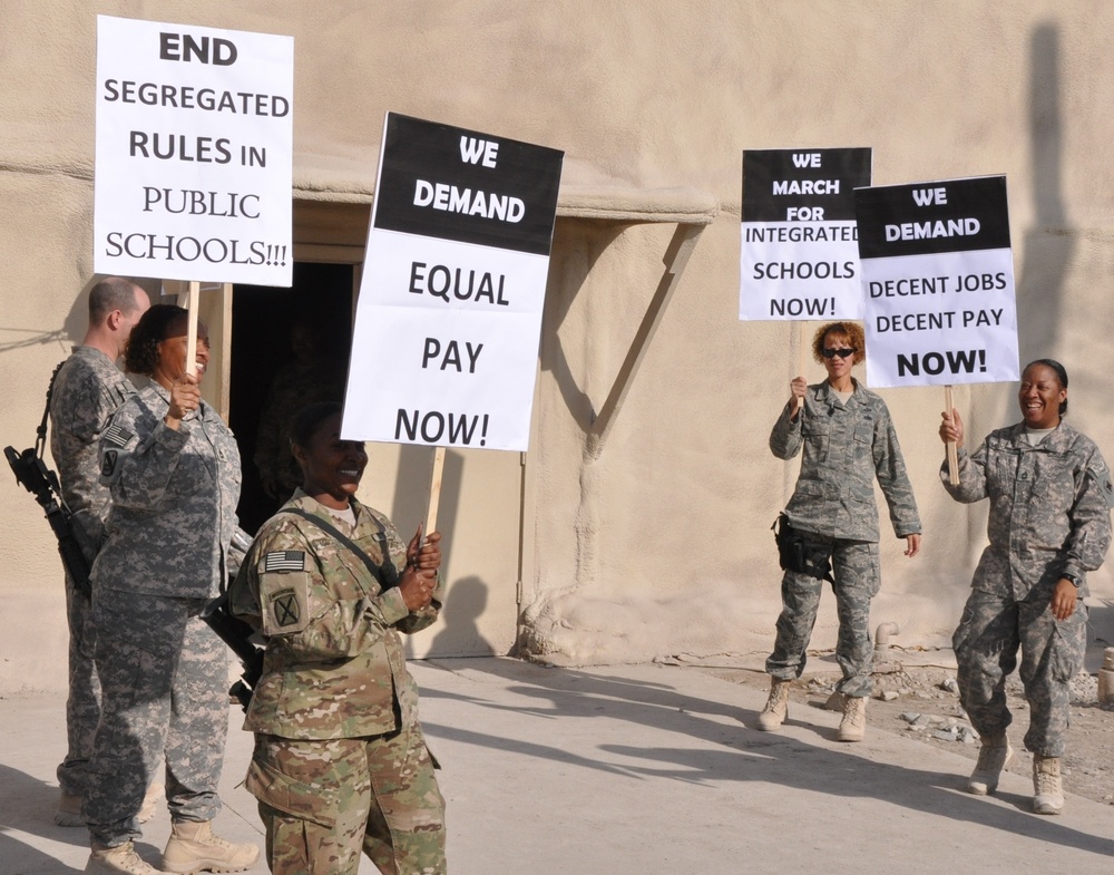 Martin Luther King Jr. Observance at Kandahar Airfield