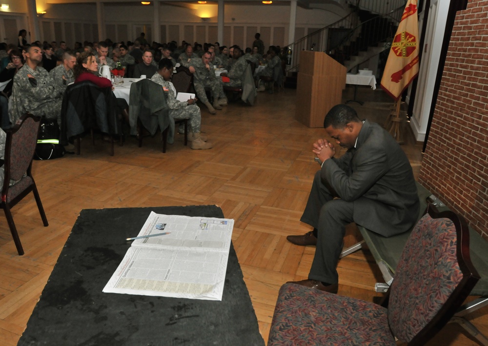 MLK honored at USAG Baumholder's Rheinlander Club