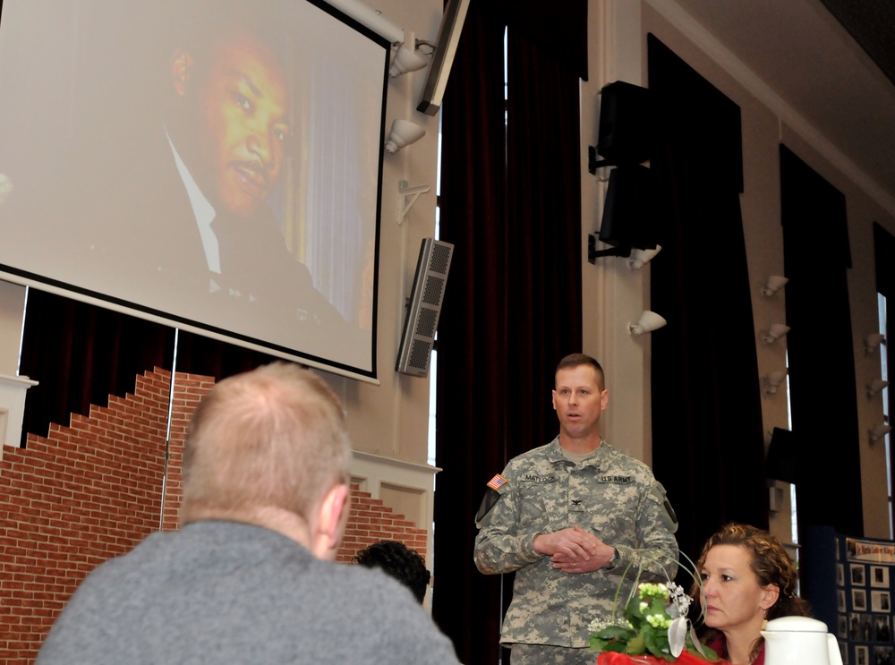 MLK honored at USAG Baumholder Rheinlander Club