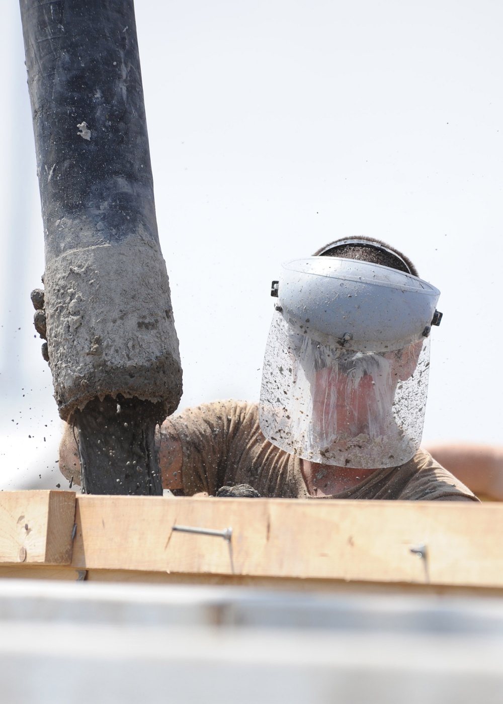 NMCB-74 Finishes Concrete Work for Djibouti School
