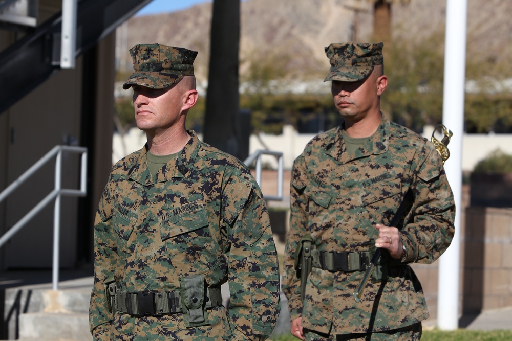 VMU-1 say farewell to Toves, welcome Miller