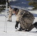 Scout skiers ready for mountain warfare