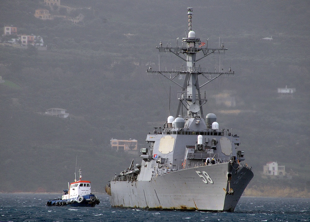 USS Laboon Visits Crete