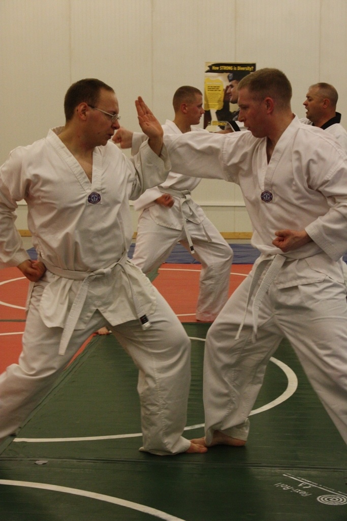 Soldiers earn Yellow Belt for Tae Kwon Do