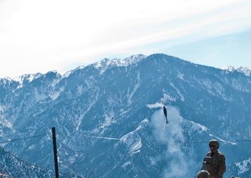 Snow &amp; Fire on the Mountain