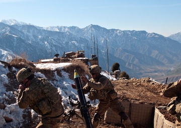 Snow &amp; Fire on the Mountain