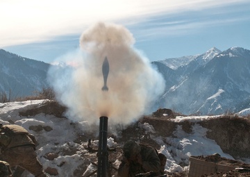 Snow &amp; Fire on the Mountain