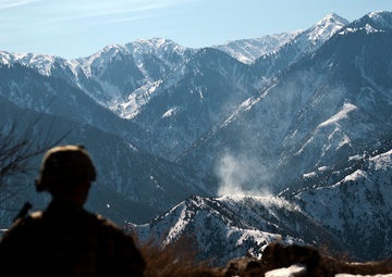 Snow &amp; Fire on the Mountain