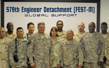 Engineer general visits FEST-M in Afghanistan