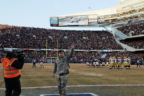 At the NFC Championship game