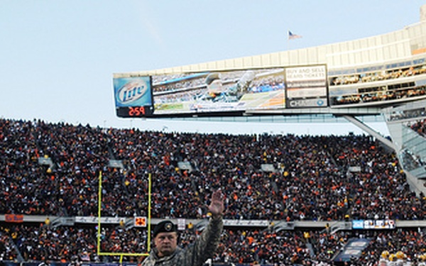 At the NFC Championship game