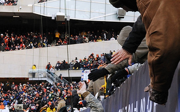 At the NFC Championship game