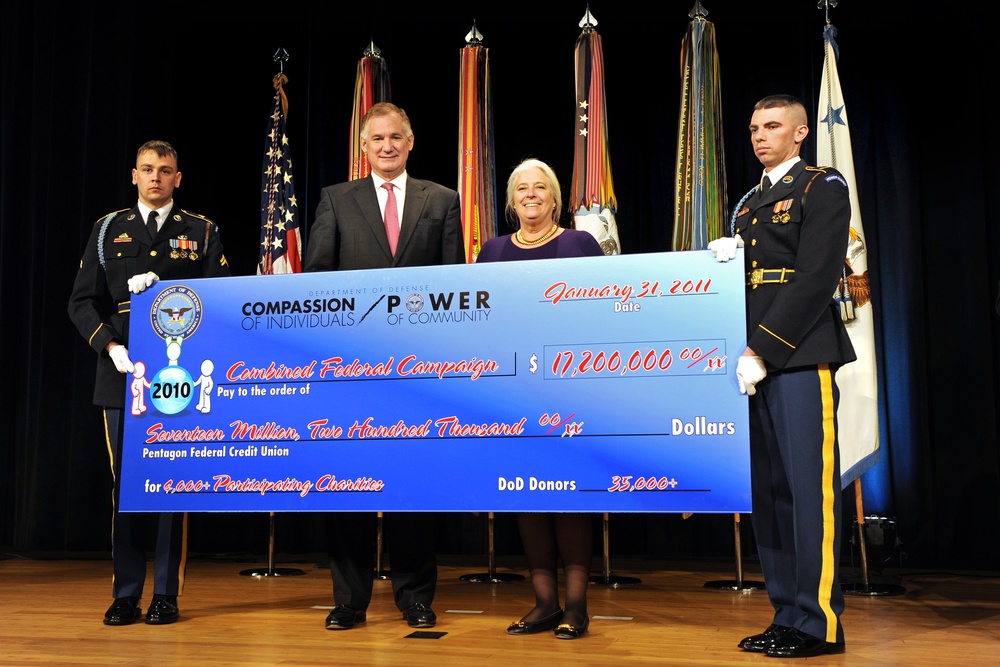 Defense Employees Top $17 Million in CFC Donations