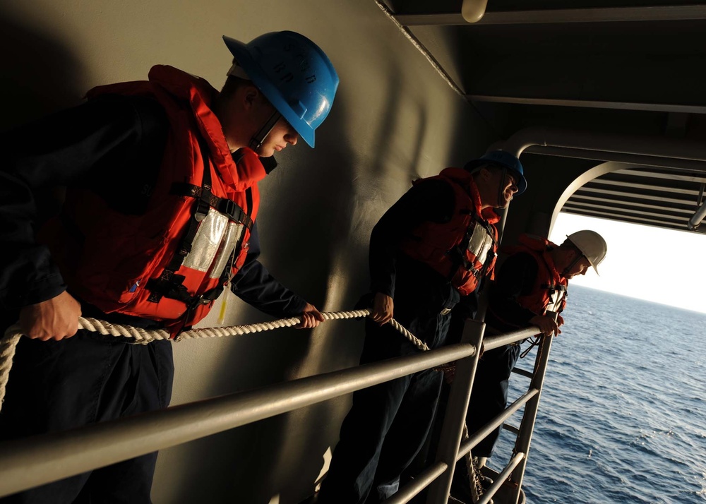 DVIDS - Images - USS George H.W. Bush in the Atlantic Ocean conducting ...