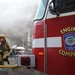 Fire at the defense distribution depot