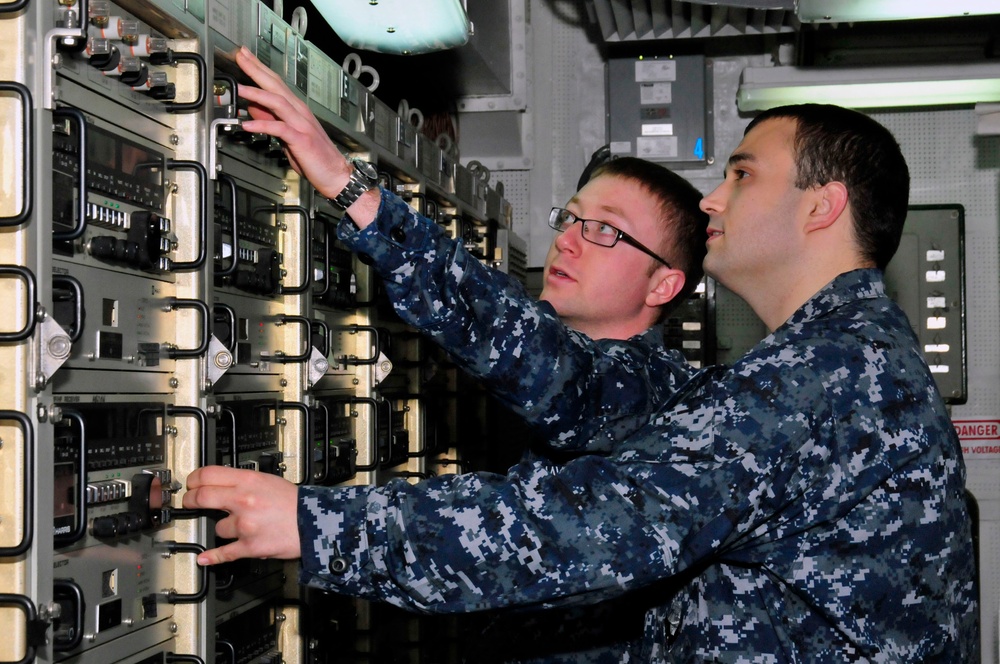 USS Mount Whitney action