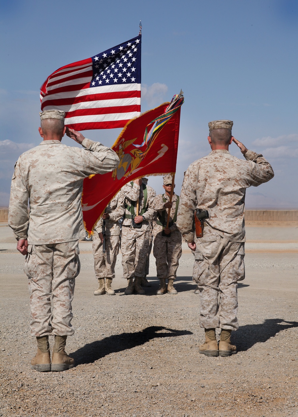 2nd Marines add Afghanistan Campaign streamer to unit's honors