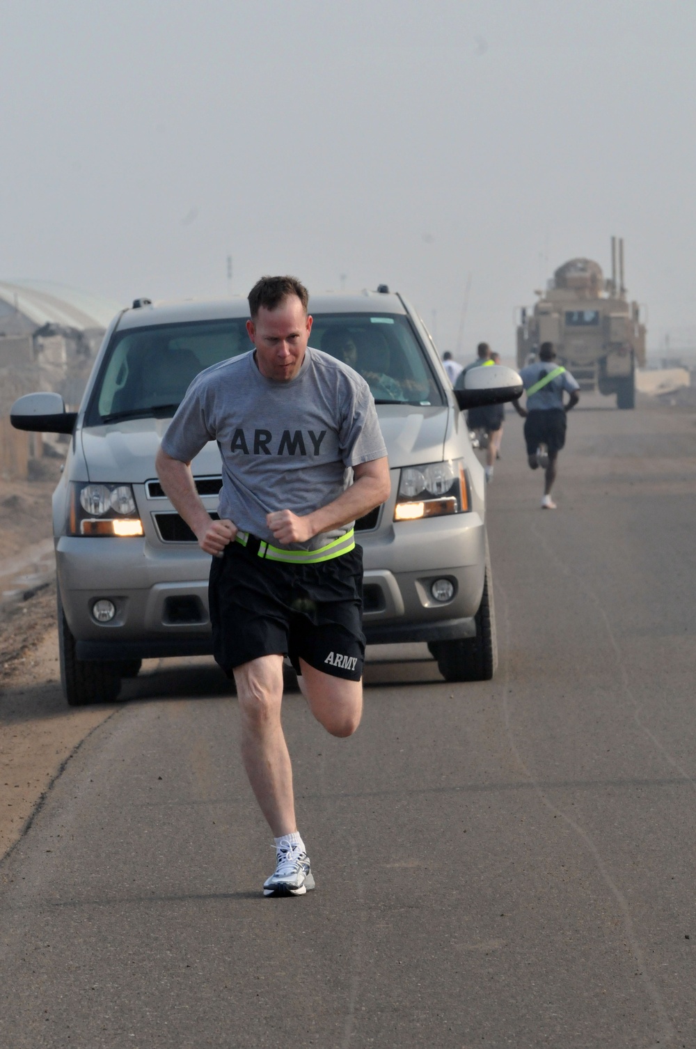 Five-mile relay fun run