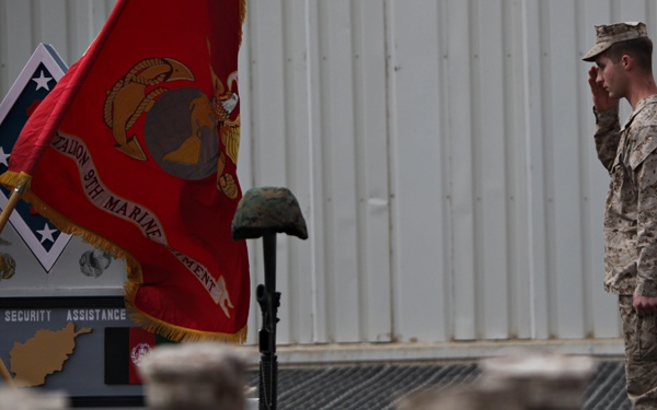 2nd Battalion, 9th Marine Regiment honors fallen brothers