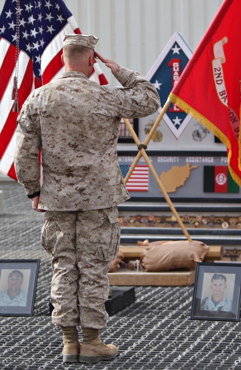 2nd Battalion, 9th Marine Regiment honors fallen brothers